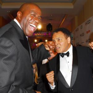 Muhammad Ali and Magic Johnson