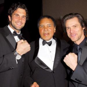 Jim Carrey Muhammad Ali and Matt Leinart