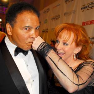 Muhammad Ali and Reba McEntire