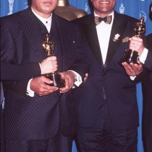 Muhammad Ali and George Foreman at event of The 69th Annual Academy Awards (1997)