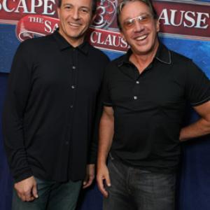Tim Allen and Robert A Iger at event of The Santa Clause 3 The Escape Clause 2006