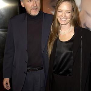 James Cameron and Suzy Amis at event of Solaris 2002