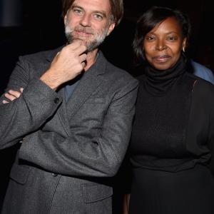 Paul Thomas Anderson and Jacqueline Lyanga at event of Zmogiska silpnybe 2014