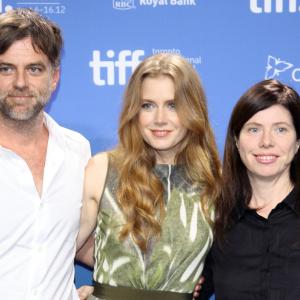 Paul Thomas Anderson Amy Adams and JoAnne Sellar at event of The Master 2012