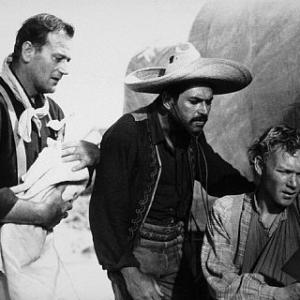 John Wayne, Pedro Armendáriz, Harry Carey Jr.