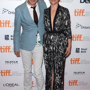 Juliette Binoche and Olivier Assayas at event of Clouds of Sils Maria 2014