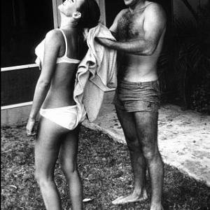 Thunderball Claudine Auger and Sean Connery 1965 UA