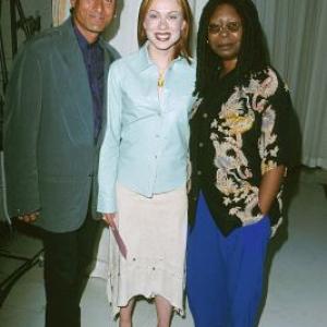 Whoopi Goldberg, Oksana Baiul and Greg Louganis at event of Hollywood Squares (1998)