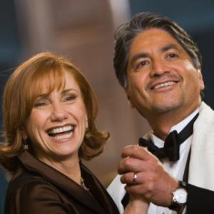 Still of Kathy Baker and Miguel Nájera in The Jane Austen Book Club (2007)
