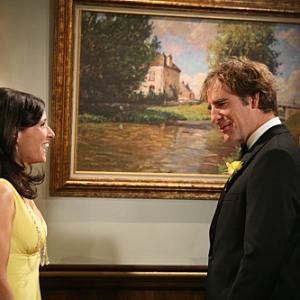 Still of Julia LouisDreyfus and Scott Bakula in The New Adventures of Old Christine 2006