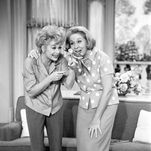 Still of Lucille Ball and Vivian Vance in The Lucy Show 1962