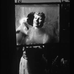 Lucille Ball at home