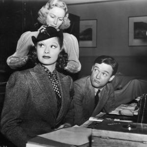 Lucille Ball and Frank Albertson