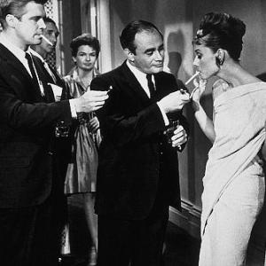 Audrey Hepburn, George Peppard, Martin Balsam