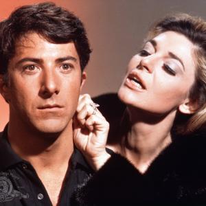 Still of Dustin Hoffman and Anne Bancroft in The Graduate 1967
