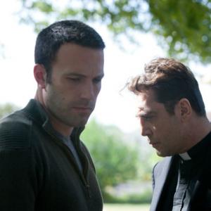 Still of Ben Affleck and Javier Bardem in To the Wonder 2012