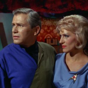 Still of Majel Barrett and Michael Strong in Star Trek 1966