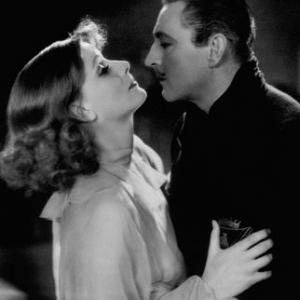 Greta Garbo John Barrymore Film SetMGM Grand Hotel 1932
