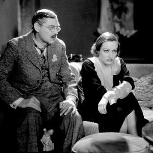 Lionel Barrymore, Joan Crawford Film Set/MGM Grand Hotel (1932) 0022958