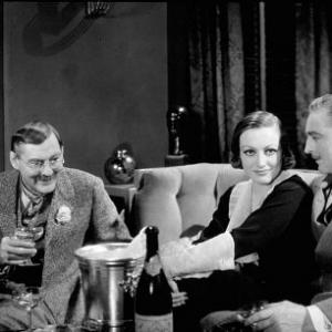 Lionel Barrymore Joan Crawford John Barrymore Film Set Grand Hotel 1932 0022958