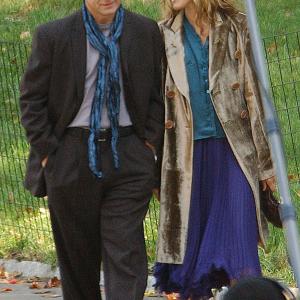 Still of Sarah Jessica Parker and Mikhail Baryshnikov in Sex and the City 1998