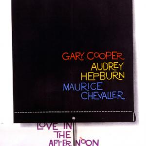 Love in the Afternoon Saul Bass Poster 1957 Allied Artists Pictures