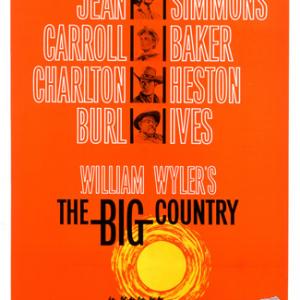 The Big Country Saul Bass Poster 1958 United Artists