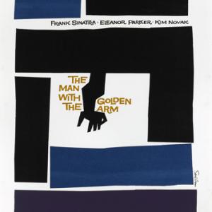 The Man with the Golden Arm Saul Bass Poster 1955 United Artists