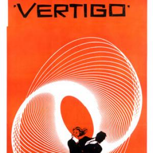 Vertigo Saul Bass Poster 1958 Paramount Pictures