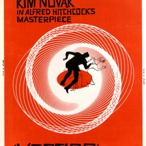 Vertigo Saul Bass Poster 1958 Paramount Pictures