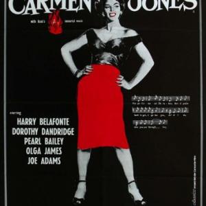 Carmen Jones Saul Bass Poster 1954