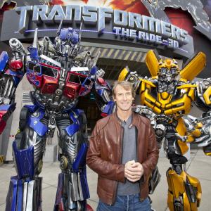 Michael Bay at event of Transformers (2007)