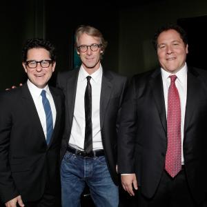 Michael Bay, J.J. Abrams and Jon Favreau