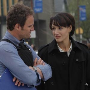Still of Jennifer Beals and Jason Clarke in The Chicago Code (2011)