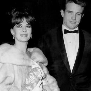 Natalie Wood and Warren Beatty at the Golden Globe Awards  1962