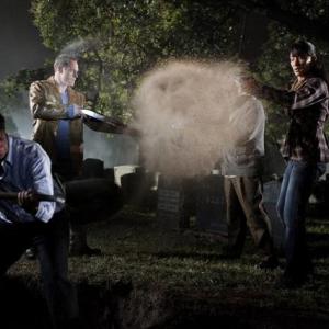 Still of Jason Beghe, Nathan Fillion, James Handy and Sophina Brown in Kastlas (2009)