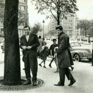 Still of JeanPaul Belmondo and Lino Ventura in Classe tous risques 1960