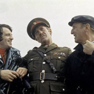 Still of David Niven, Jean-Paul Belmondo and Bourvil in The Brain (1969)