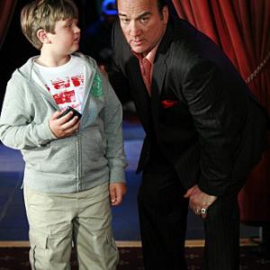 Still of James Belushi and Cole Jensen in The Defenders (2010)