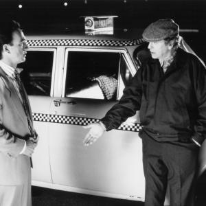 Still of Michael Caine and James Belushi in Mr. Destiny (1990)