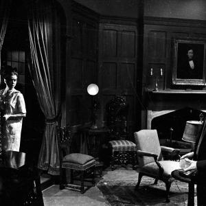 Still of Joan Bennett and Louis Edmonds in Dark Shadows (1966)