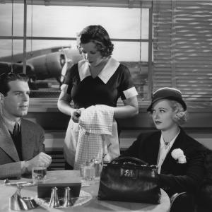Still of Joan Bennett and Fred MacMurray in Thirteen Hours by Air 1936