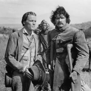 Still of Patrick Bergin and Iain Glen in Mountains of the Moon 1990