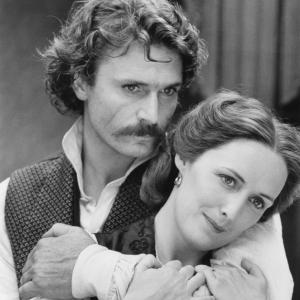 Still of Patrick Bergin and Fiona Shaw in Mountains of the Moon 1990