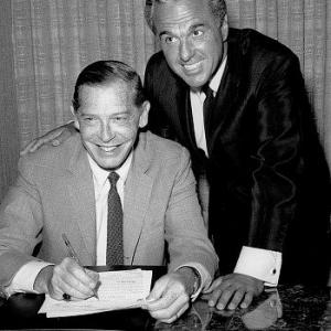 Milton Berle with Tony Martin c 1964