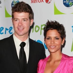 Halle Berry and Robin Thicke