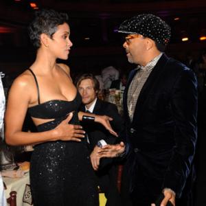 Spike Lee and Halle Berry