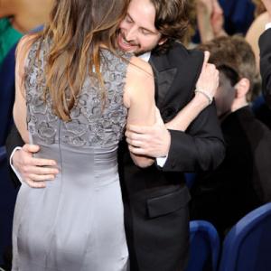 Kathryn Bigelow and Mark Boal at event of The 82nd Annual Academy Awards 2010
