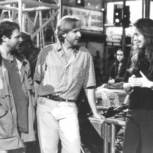 Still of James Cameron and Kathryn Bigelow in Strange Days 1995