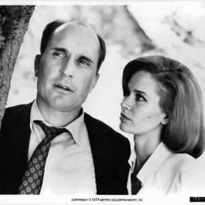 Robert Duvall and Karen Black at event of The Outfit 1973